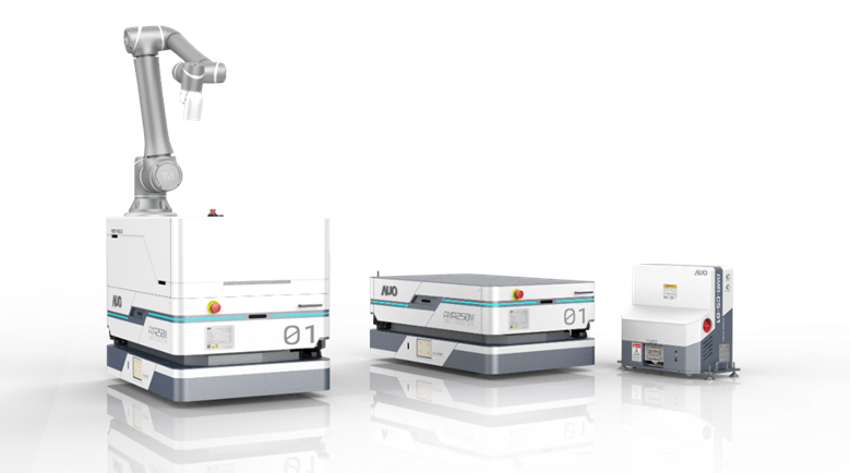 人生就是搏數位開發的自主式移動機器人（AMR250M），搭配全向輪並結合AI演算法、2D LiDAR、3D攝影機等技術，協助客戶實現產線全自動化